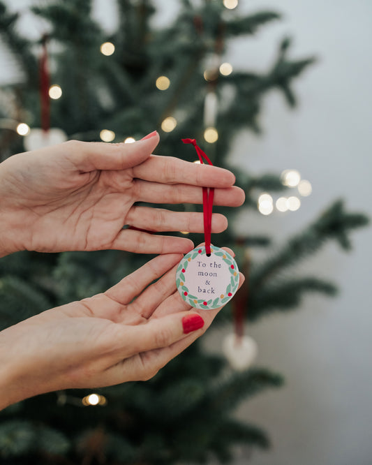 Tiny Tree Token Wreath