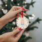 Baby's First Christmas Flat Bauble