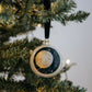 Personalised Christmas Bauble Moon and Stars