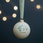 Personalised Christmas Bauble Mistletoe