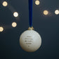 Personalised Christmas Bauble Snowman